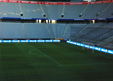 चीन बड़े आउटडोर P10 एलईडी डिजिटल फ़ुटबॉल स्टेडियम विज्ञापन बोर्डों का पूरा रंग आपूर्तिकर्ता
