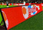 स्टेडियम फुटबॉल एलईडी पिच साइड विज्ञापन बोर्डों उच्च परिभाषा P12 1R1G1B आपूर्तिकर्ता