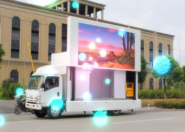 चीन जंगम विज्ञापन ट्रक घुड़सवार एलईडी प्रदर्शन P5 मिमी 128 * 128 संकल्प आपूर्तिकर्ता